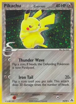 Pikachu δ