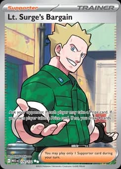 Lt. Surge's Bargain