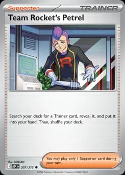 Team Rocket's Petrel