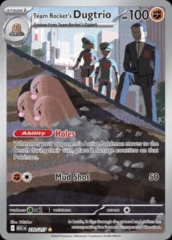 Team Rocket's Dugtrio