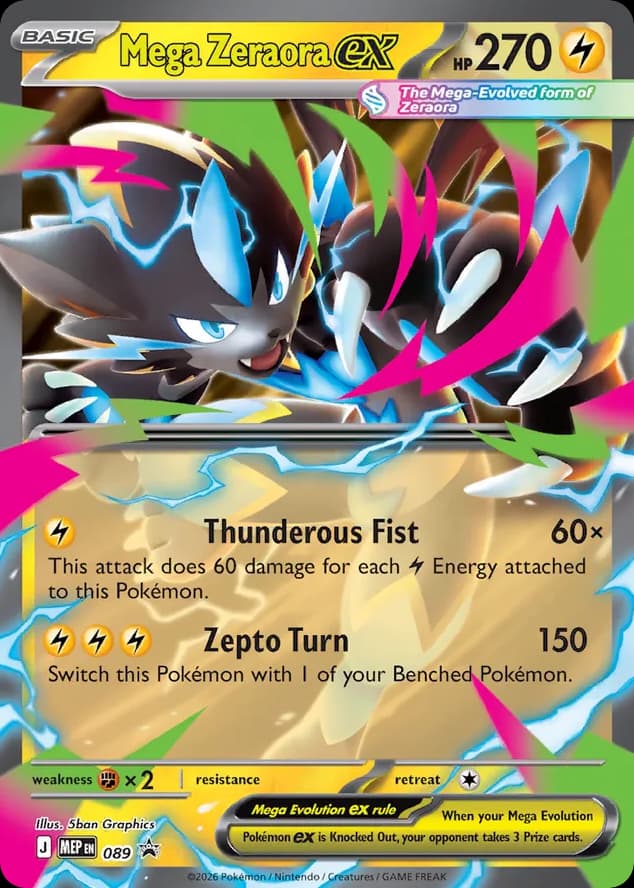 Mega Zeraora ex