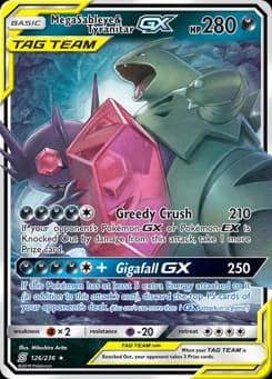 Mega Sableye & Tyranitar-GX