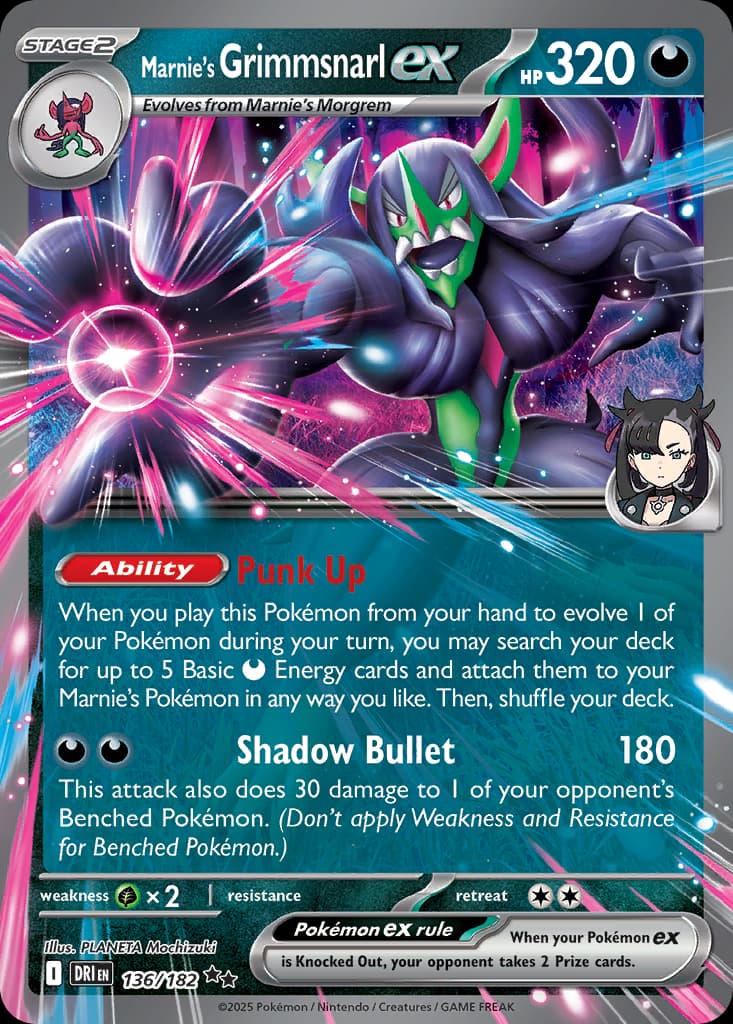 Marnie's Grimmsnarl ex