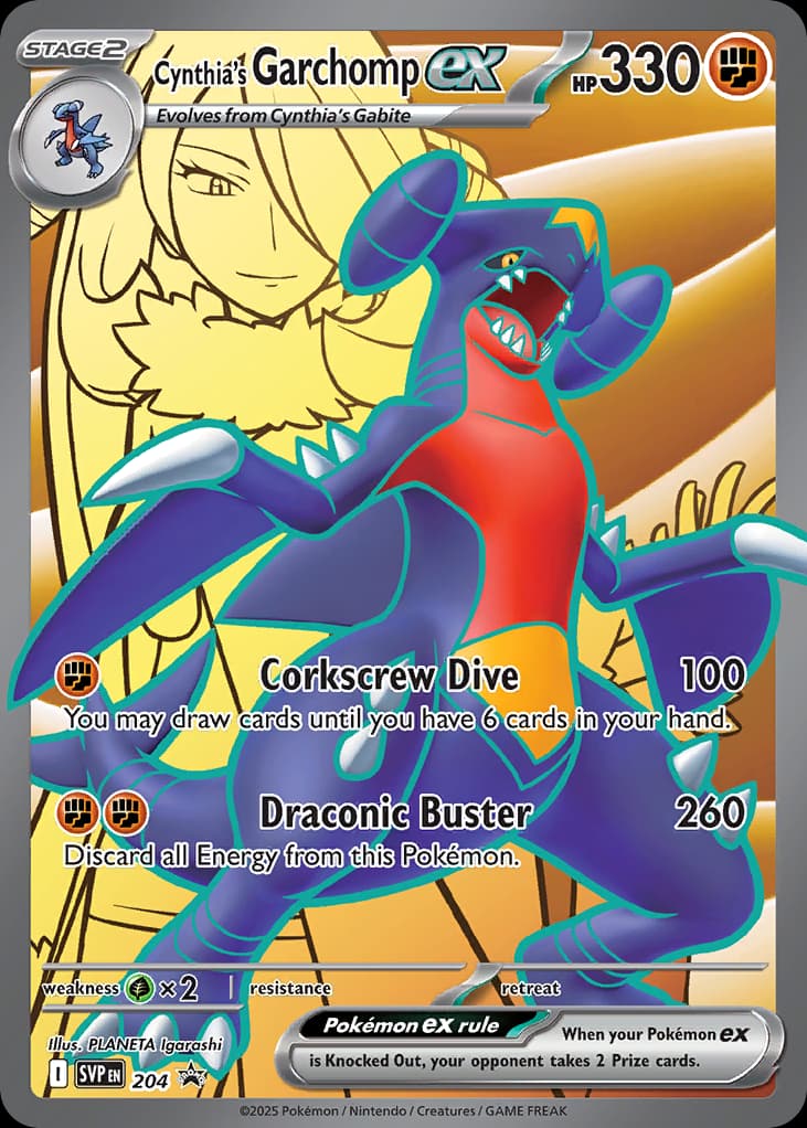 Cynthia’s Garchomp ex