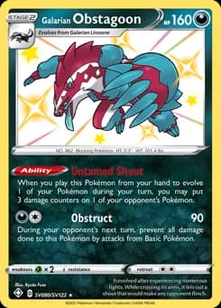 Galarian Obstagoon